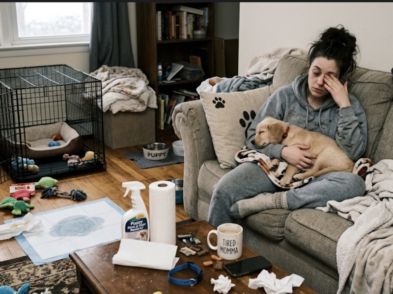 The Reality of a New Puppy (And Why You Are Completely Exhausted)